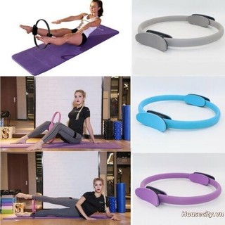 Vòng tập thể dục Pilates nhiều màu Vòng tròn tập luyện sức đề kháng Yoga Vòng tập thể dục cơ thể đa chức năng