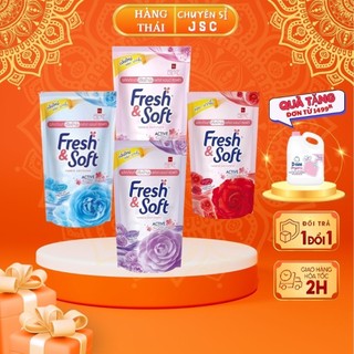 Combo 3 túi nước xả vải thái lan quần áo fresh & soft hương thơm lâu 500ml !a .