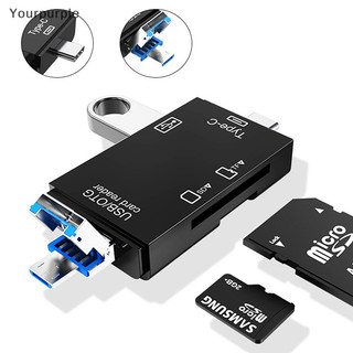 You đầu đọc thẻ 3 trong 1 đa năng tf / sd / u đĩa / điện thoại di động camera type-c otg đầu đọc thẻ mở rộng đa năng vn