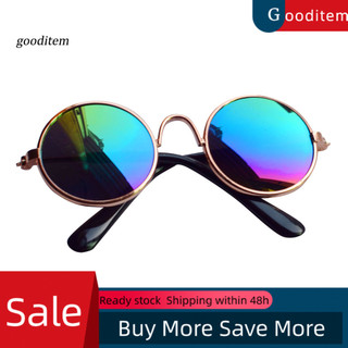 [Gooditem] Kính râm thời trang cho thú cưng Chó con mèo Kính bảo vệ tai mắt Đạo cụ chụp ảnh