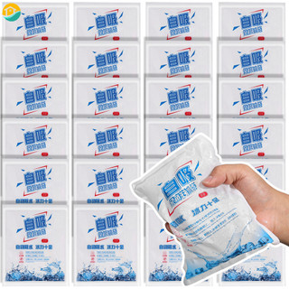 5 / 10 Cái Có Thể Tái Sử Dụng Gel Không Dệt Túi Đá Khô Đồ Uống Làm Lạnh Thực Phẩm Giữ Đá Tươi Gói Di Động Đồ Dùng Gia Đình