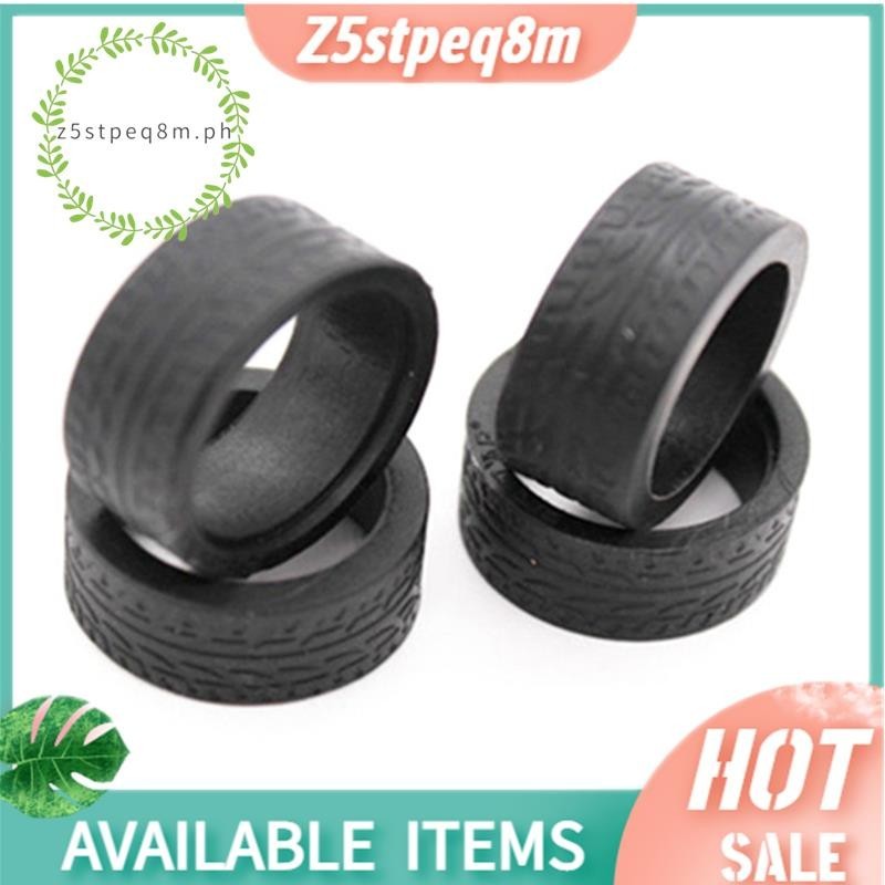【 Z5stpeq8m 】 4 Bánh Xe Lốp Cao Su Cho Wltoys K969 K989 P929 Iwa04M Awd Iwa02 Mini-Z Mini-D Mini-Q 1