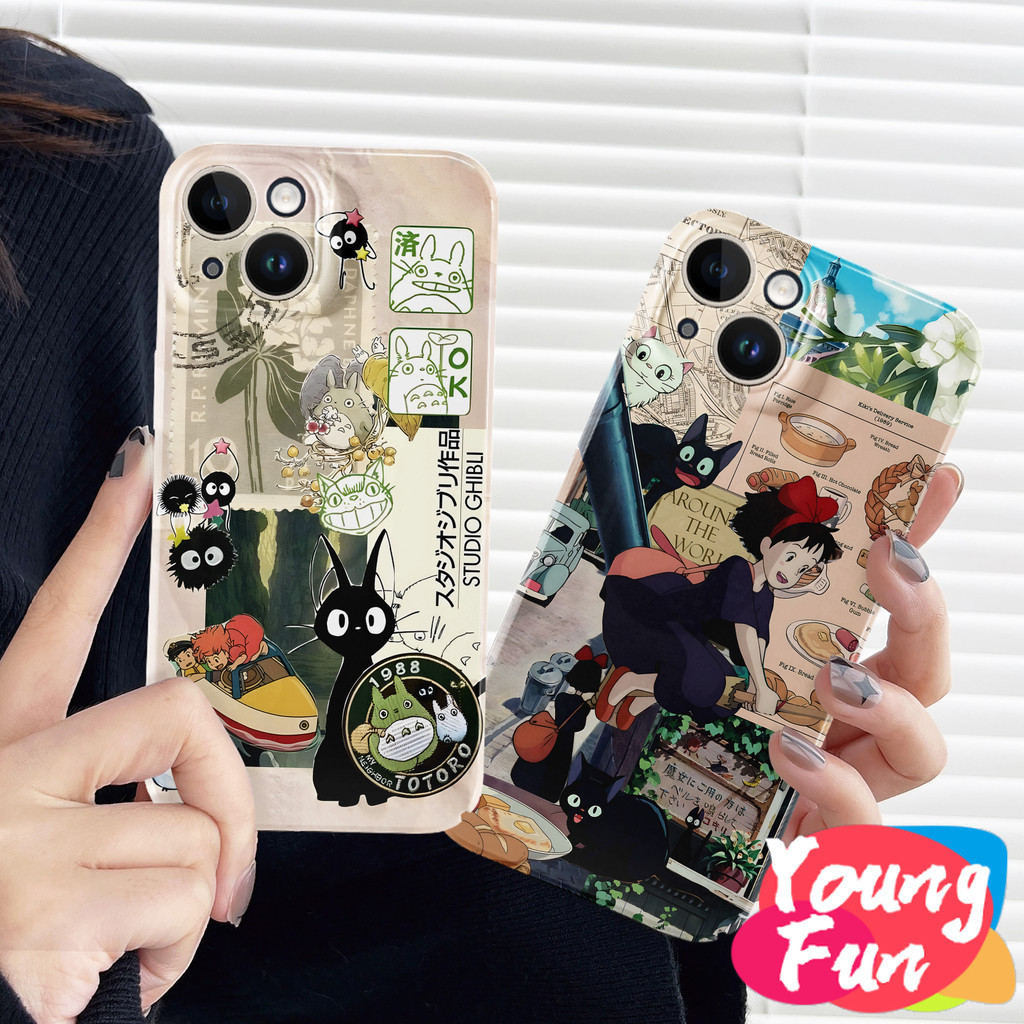 Ốp Kiki's Delivery Service Oppo A18 A60 A57 A17 A77 4G A96 A16 A16S A74 A55 A54 A38 A33 2020 A52 A72