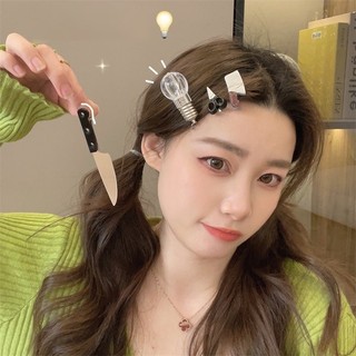 Set 4 kẹp tóc hình dễ thương phong cách hàn quốc
