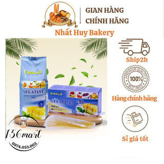 Gelatin bột/ gelatin lá làm bánh