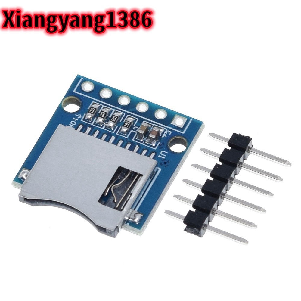 Bảng mở rộng lưu trữ Micro SD Mini Micro SD TF Card Memory Shield Module có chân cho Arduino