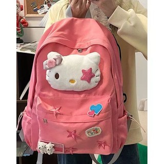 Túi đi học hellokitty ba lô túi học sinh dễ thương dung tích lớn