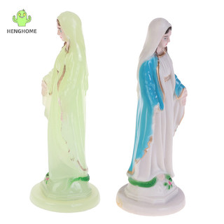 Henghome Tượng Đức Mẹ Công Giáo Handmade Tượng Đức Trinh Nữ Maria Chúa Giêsu Trang Trí Nhà Quà Tặng *