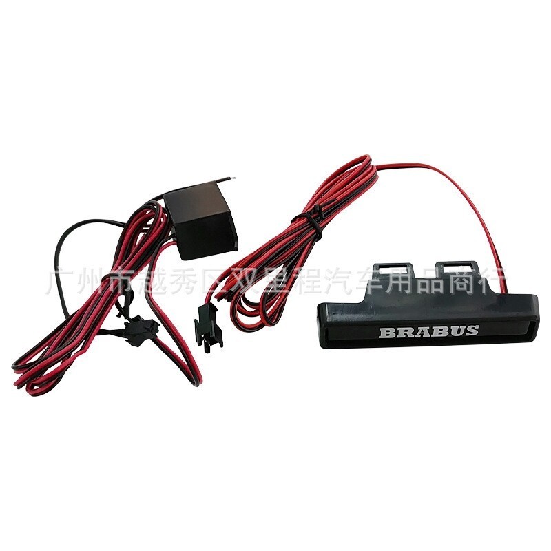 Lưới tản nhiệt phía trước LED logo cho Mercedes Benz W464 G500 G350d G63 mới G lớp huy hiệu sửa đổi 