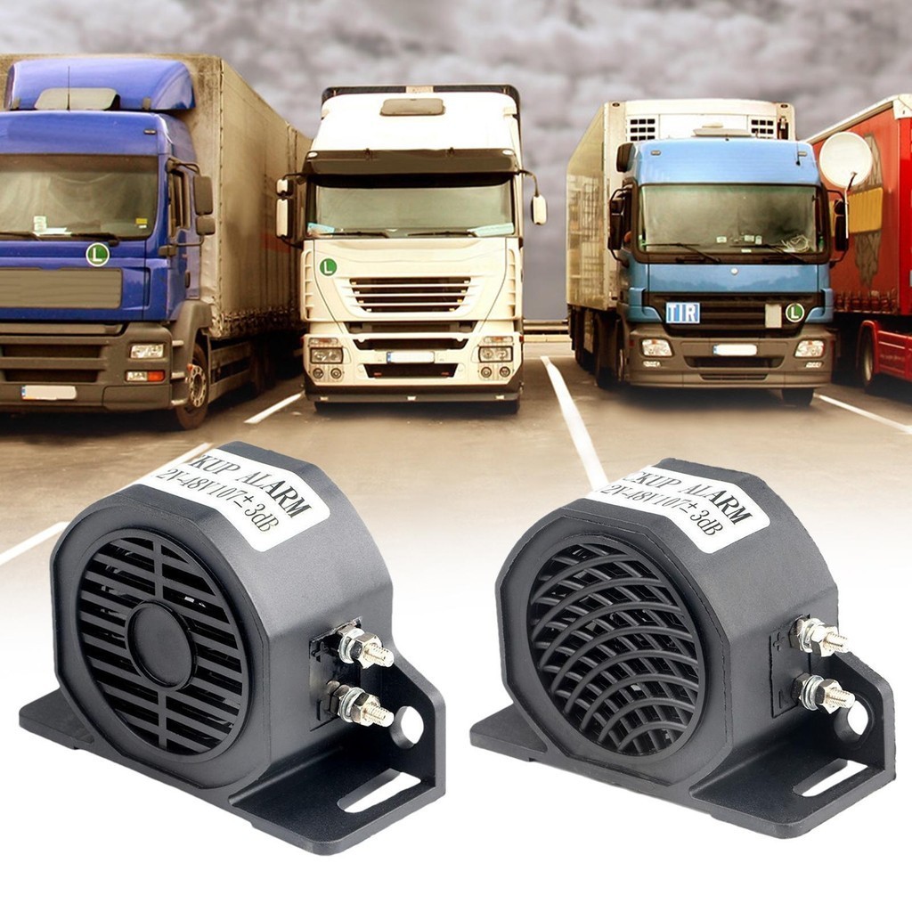 Báo động dự phòng ô tô Chống nước Xe tải lùi Cảnh báo còi lùi xe 110Db 12V ~ 48V cho xe tải Xe tải X