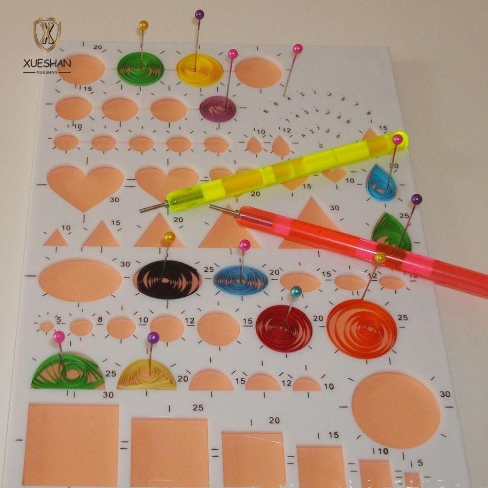 XUESHAN Quilling Board Art Paper-Rolling DIY Carft Paper Quilling Tool