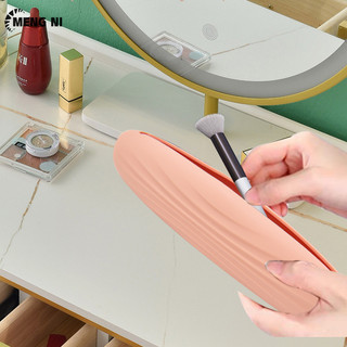 Meng NI Bàn chải trang điểm silicone Túi đựng cọ trang điểm di động Hộp đựng dụng cụ trang điểm Hộp đựng cọ trang điểm