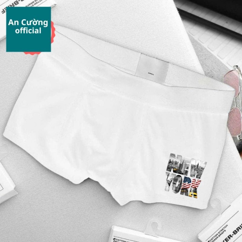Quần lót nam quần sịp đùi thun lạnh hình ngộ nghĩng nhiều hình 4 chiều 1080- ancuong.officia