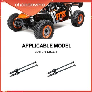 [Choo] 2 Chiếc 1 / 5 Trục CVD Phía Trước RC Nâng Cấp Một Phần Thép Hiệu Suất Lâu Dài RC Phía Trước CVD Trục Cho LOSI DBXL-E RC Xe Phần