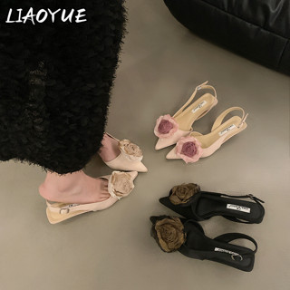 LIAOYUE Giày Cao Gót Mũi Nhọn GIÀY SANDAL Thời Trang Mới 2023 Cho Nữ Đệm êm Hiện đại Thể thao Thời trang FGL2460ASS 25Z240621