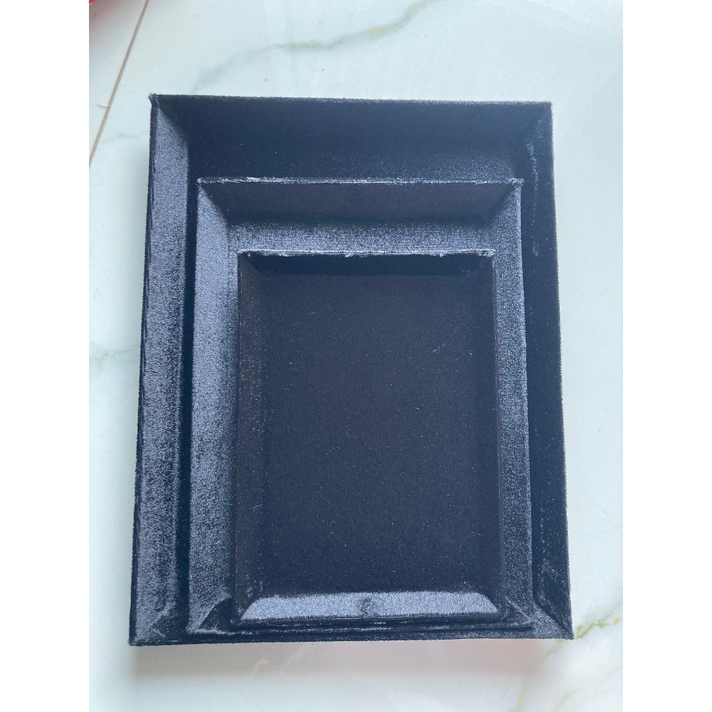 ]3cái]Mâm nhung đựng trang sức đủ size,mâm nhung đựng vàng cưới,đếm đá,mâm nhung màu đen