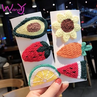 Yyds kẹp tóc sợi trái cây kẹp tóc cà rốt cho trẻ em kẹp tóc bb cô gái kẹp dâu tây bssty454771095