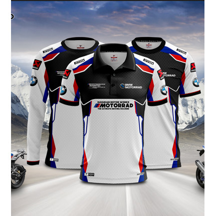 Áo thun thăng hoa BMW / Áo thun Baju Jersey