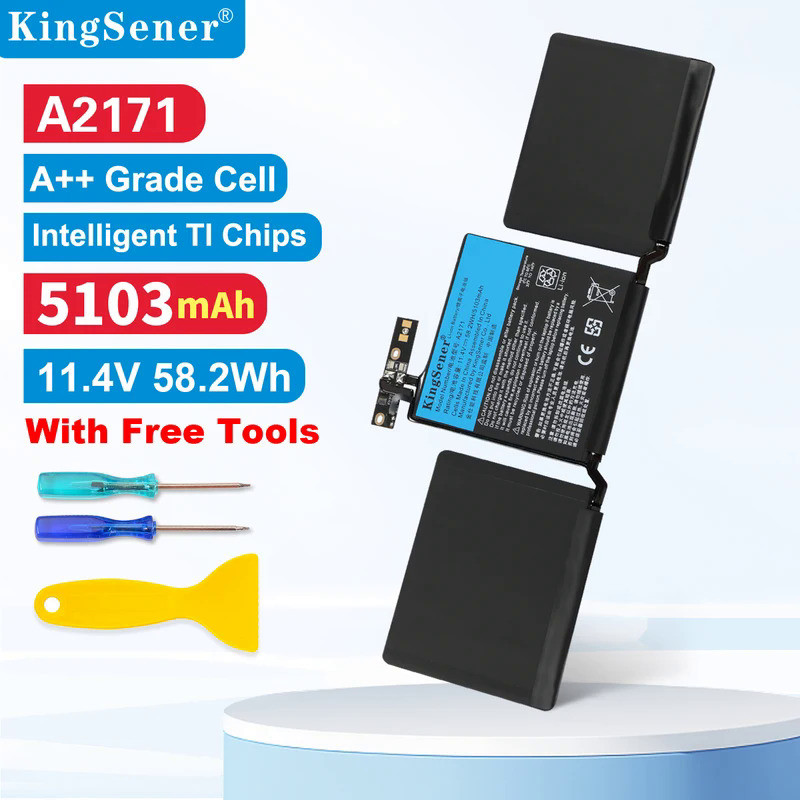 Pin Laptop KingSener A2171 cho Apple MacBook Pro Retina 13.3'' A2159 Năm 2019 cho Macbook 13'' A2289