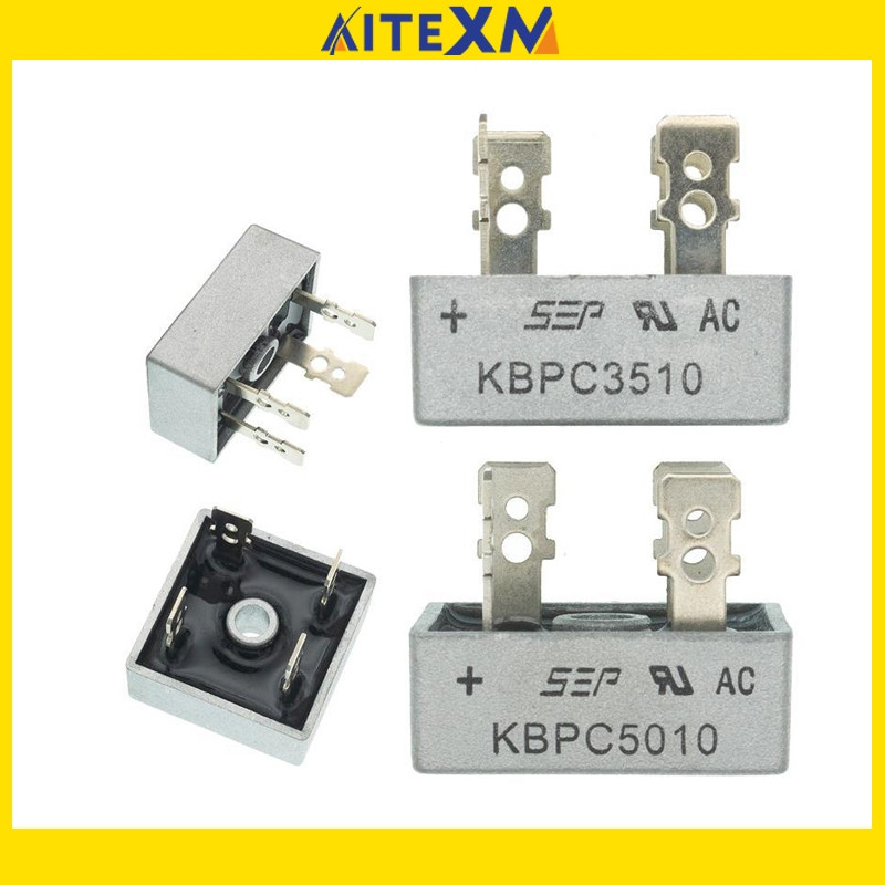 KBPC1510 KBPC2510 KBPC3510 KBPC5010 15A 25A 35A 50A 1000V Bộ chỉnh lưu cầu Diode kbpc5010