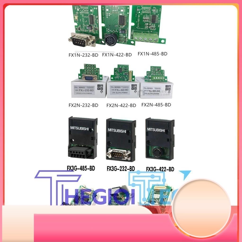 TH Mô đun mở rộng truyền thông PLC Mitsubishi FX3U-485-BD FX3U-232-BD FX1N FX2N FX3G FX3U 232 485 42