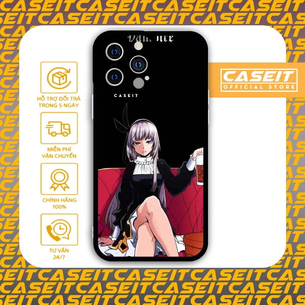 Ốp lưng iPhone Cạnh Vuông Samsung Xiaomi Oppo Caseit Sakayanagi Arisu lớp học biết tuốt