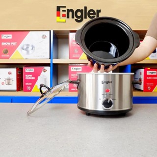 Nồi kho cá, nồi chưng yến nồi ninh hầm chậm Engler EL9116 dung tích 2.5L lòng sứ ceramic cao cấp Bảo hành 24 tháng