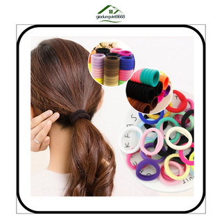 Dây Buộc Tóc Co Giãn Phong Cách Hàn Quốc Cho Nữ