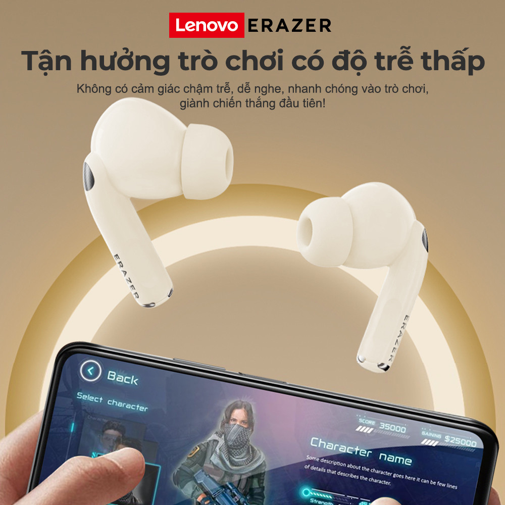 Lenovo Erazer XT89 Pro Tai Nghe Phiên Dịch Tai Nghe Bluetooth Ai Tai Nghe Bluetooth Dịch  Bluetooth 5.4 Hifi Music Hd Chống Ồn Khi Gọi | BigBuy360 - bigbuy360.vn