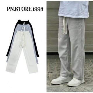  Quần nỉ tăm nam thun ống suông rộng PN.STORE 1993 sweatpant unisex chất nỉ tăm rất dày dặn cạp xỏ dây Q42 Ver2 