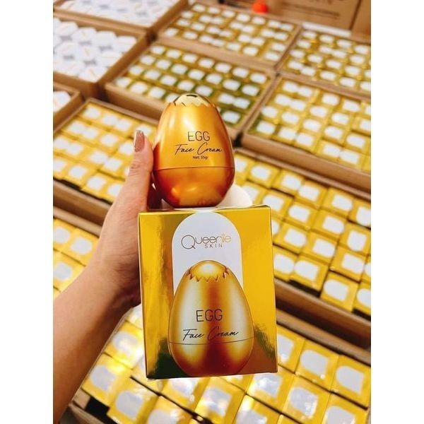 Kem Face Trứng Vàng Queenie Skin 35gr-Kem Egg Face Cream Queenie