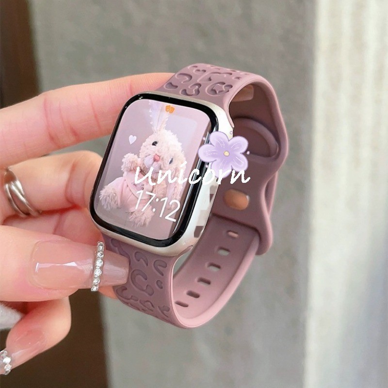 Dây đeo cho Apple watch Dây đeo 41mm 40mm 45mm 44mm 42mm 49mm 40 mm Vòng tay khắc i watch series ult