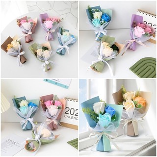 Lãng Mạn Nhân Tạo Hoa Ins Handmade Hoa Hồng Bó Hoa Sinh Nhật Bạn Gái Quà Tặng Ngày Lễ Tình Nhân Trang Trí Tiệc Cưới