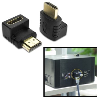 (Trái / Phải / Lên / Xuống) Bộ Chuyển Đổi HDMI 90 270 Độ Góc Phải 4K Bộ Mở Rộng HDMI Đầu Nối Cáp Nam Sang Nữ Cho HDTV PS4 Bộ Chuyển Đổi HDMI