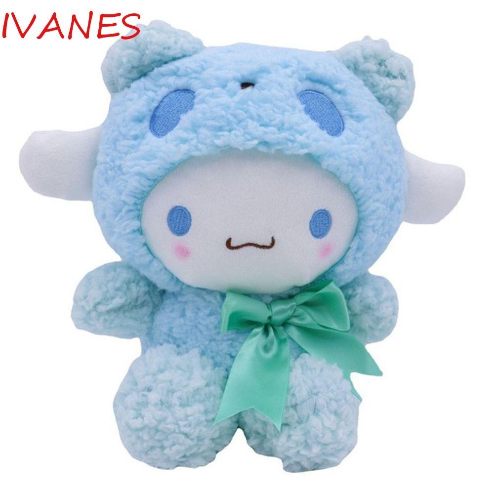 Ivanes Cinnamoroll Đồ Chơi Sang Trọng Sáng Tạo Kawaii 25cm Đồ Chơi Nhồi Bông Kèm Đồ Chơi Valentine Quà Tặng Ngủ Mate Đồ Chơi Trang Trí Phòng Đồ Chơi Mềm