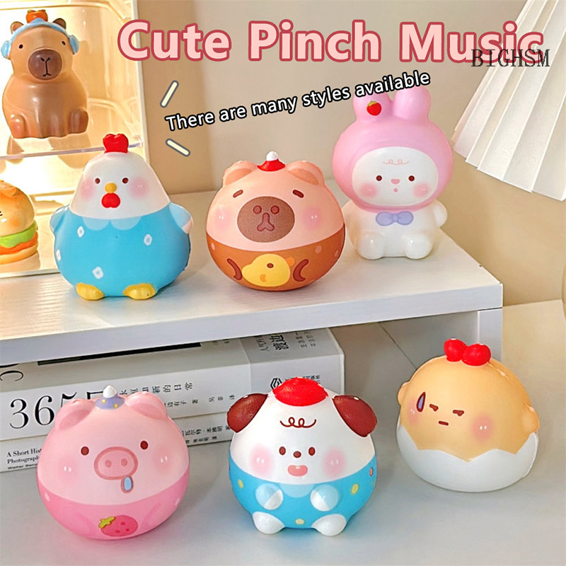 Bighsm Dễ Thương Capybara Bóp Đồ Chơi Hoạt Hình Thỏ Lợn Thần Tài Đồ Chơi Squishy Pinch Nhào Đồ Chơi Giảm Căng Thẳng Đồ Chơi Kid Đảng Ủng Hộ SKK