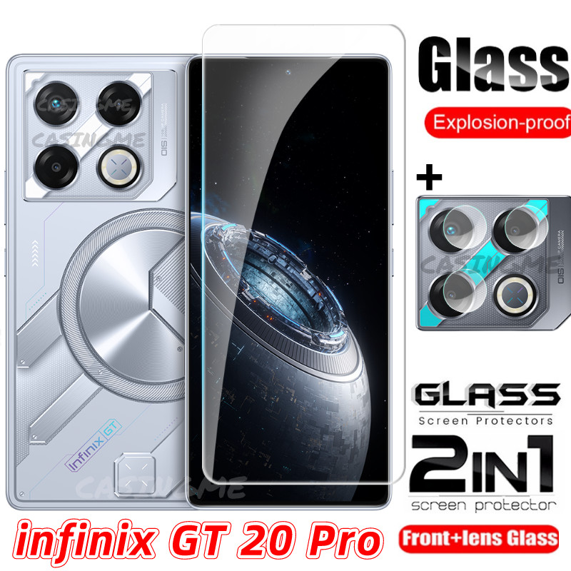 Infinix GT 20 Pro 2024 Phim Bảo Vệ Màn Hình 2 Trong 1 Full Cover Kính Cường Lực Cho infinix GT 30 Pr