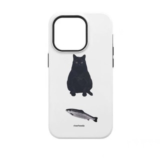 Ốp Điện Thoại Mèo Heyu 2 Lớp Tương Thích iPhone11 12 13 14 15 12Promax 13Promax 14plus 14Promax X XS XR RESG