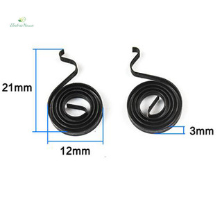 1 cặp máy mài góc cuộn dây lò xo giá đỡ bàn chải carbon lò xo cho bosch gws6-100 mới