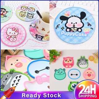 Tấm lót bàn hello kitty coaster đế lót ly chống nóng vòng chịu nhiệt cốc cà phê cốc uống trà tấm lót ly cách nhiệt tại nhà trang trí