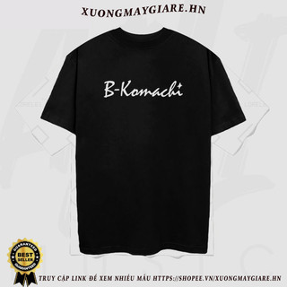 Áo thun Oshi no Ko B-Komachi (Black/White) ngắn tay