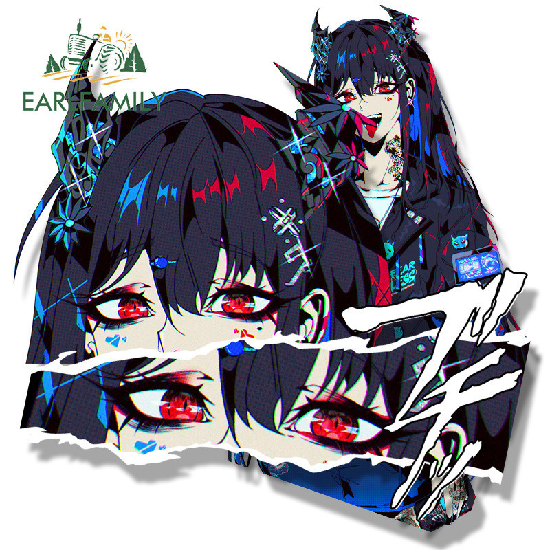 Earlfamily 13cm Nerissa Ravencroft Fanart Xe Dán Hành Lý Windows Xe Máy Mũ Bảo Hiểm Chống Nắng Vinyl Đề Can Hài Hước Tắc Xước Nhãn Xe Hơi