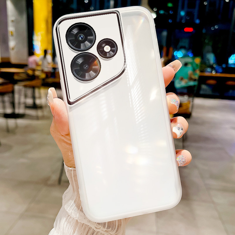 Ốp Điện Thoại Đơn Giản Cho Xiaomi Redmi Turbo 3 Poco F6 Vỏ Mềm Bảo Vệ Trong Suốt Chống Sốc