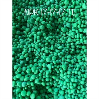Phân bón NPK 17-17-17+TE cao cấp dùng cho nhiều loại cây trồng kiểng lá cây cảnh - gói 1kg