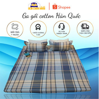 Ga gối cotton Hàn Quốc