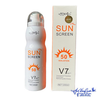 Xịt Chống Nắng Hàn Quốc Sun Screen V7 - MK