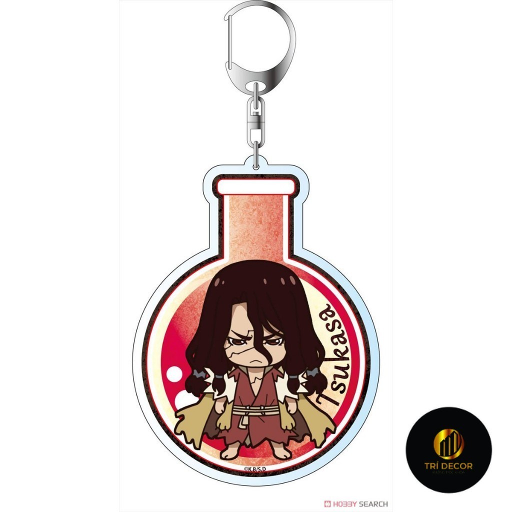 Móc khóa dr stone Keychain Acrylic Ishigami SenkūŌkShishiō Tsukasai TaijuvOgawaOgawa Yuzuriha Yuzuri