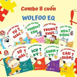  Sách - Combo 8 cuốn Wolfoo EQ 