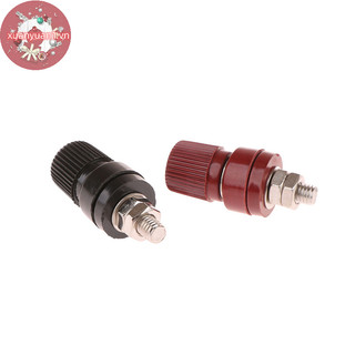 Xuan m6 thiết bị đầu cuối bài bằng đồng khối thiết bị đầu cuối loại 333 ren vít đỏ đen 6 mm nhiệt độ đồng vít vn