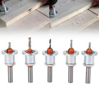 Tstools 5 mũi khoan thép hợp kim có thể điều chỉnh côn tự gõ vít